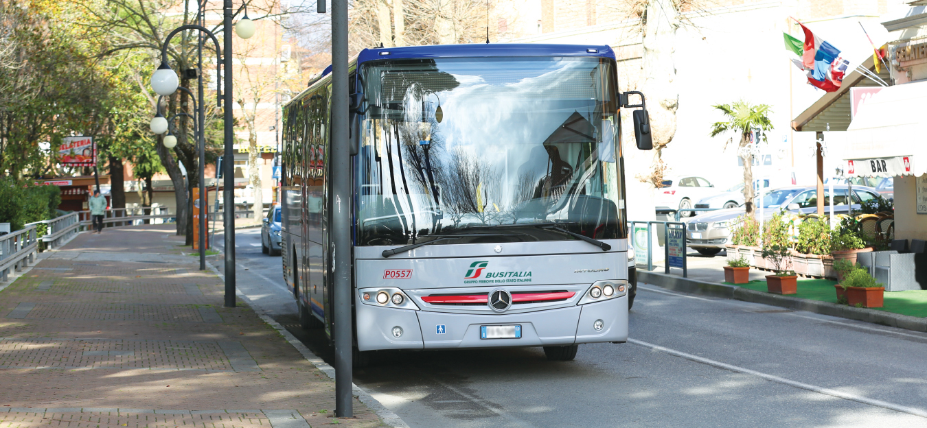 Servizio Extraurbano Bus Italia - Amelia Mura - Stazione FS di Narni-Amelia - Stazione FS di Terni